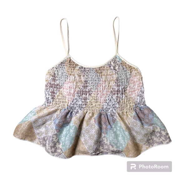 QUORA Cute Colorful Tank with Patterns(Size Extra Small) - Picture 1 of 4